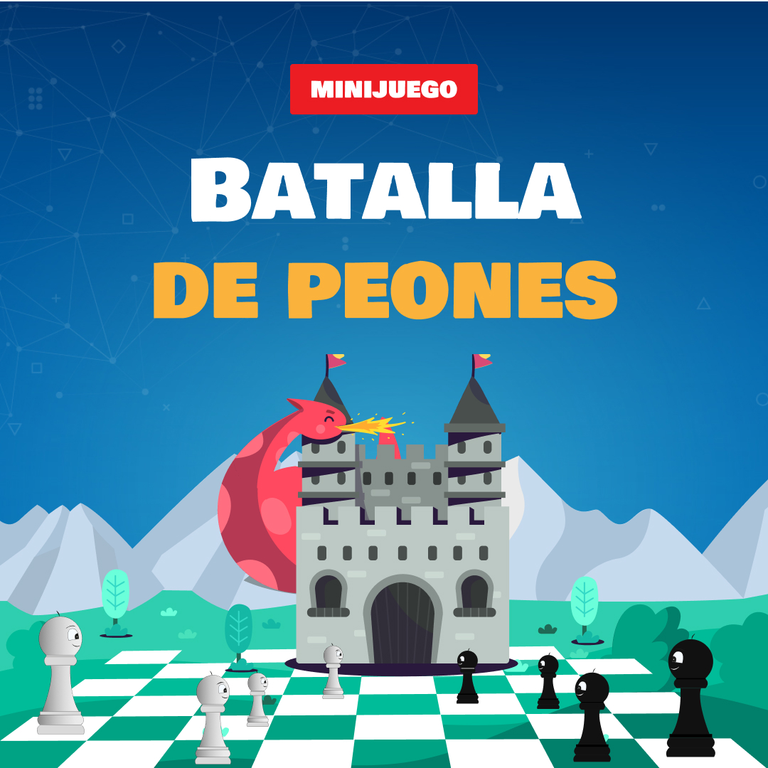 Minijuego Batalla de peoenes | Aprende con Rey