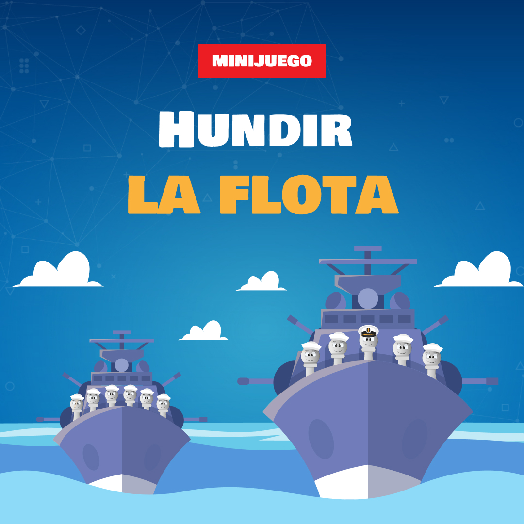 Minijuego Hundir la flota | Aprende con Rey
