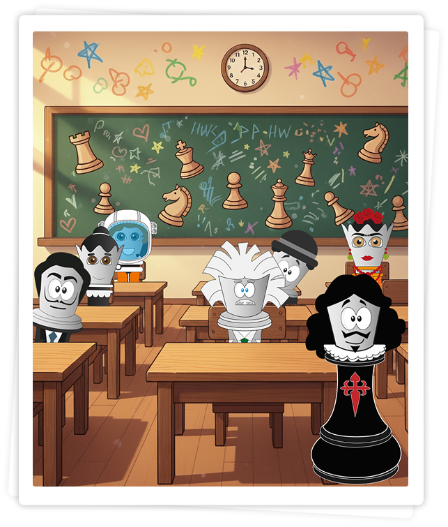 Tablero de ajedrez online e interactivo para enseñanza | Aprende con Rey